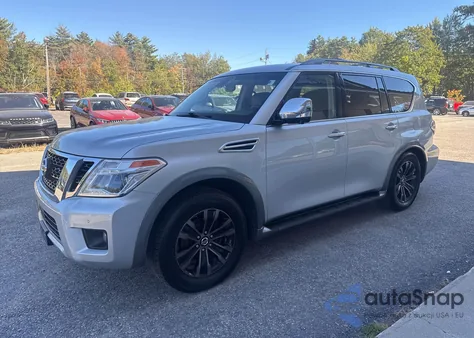 2017 Nissan Armada Sv/Sl/Platinum from USA, damaged, VIN JN8AY2NC5H9508553